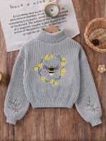 بلوزة بناتي رصاصي