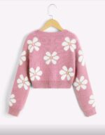 ⁦بلوزة ورد بينك⁩ - الصورة ⁦3⁩