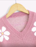 ⁦بلوزة ورد بينك⁩ - الصورة ⁦4⁩