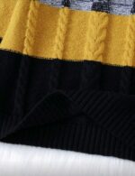 ⁦بلوفر ولادي مسترده ف اسود⁩ - الصورة ⁦3⁩