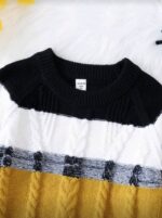 ⁦بلوفر ولادي مسترده ف اسود⁩ - الصورة ⁦4⁩