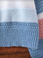 ⁦بلوزة محير مقلم⁩ - الصورة ⁦6⁩