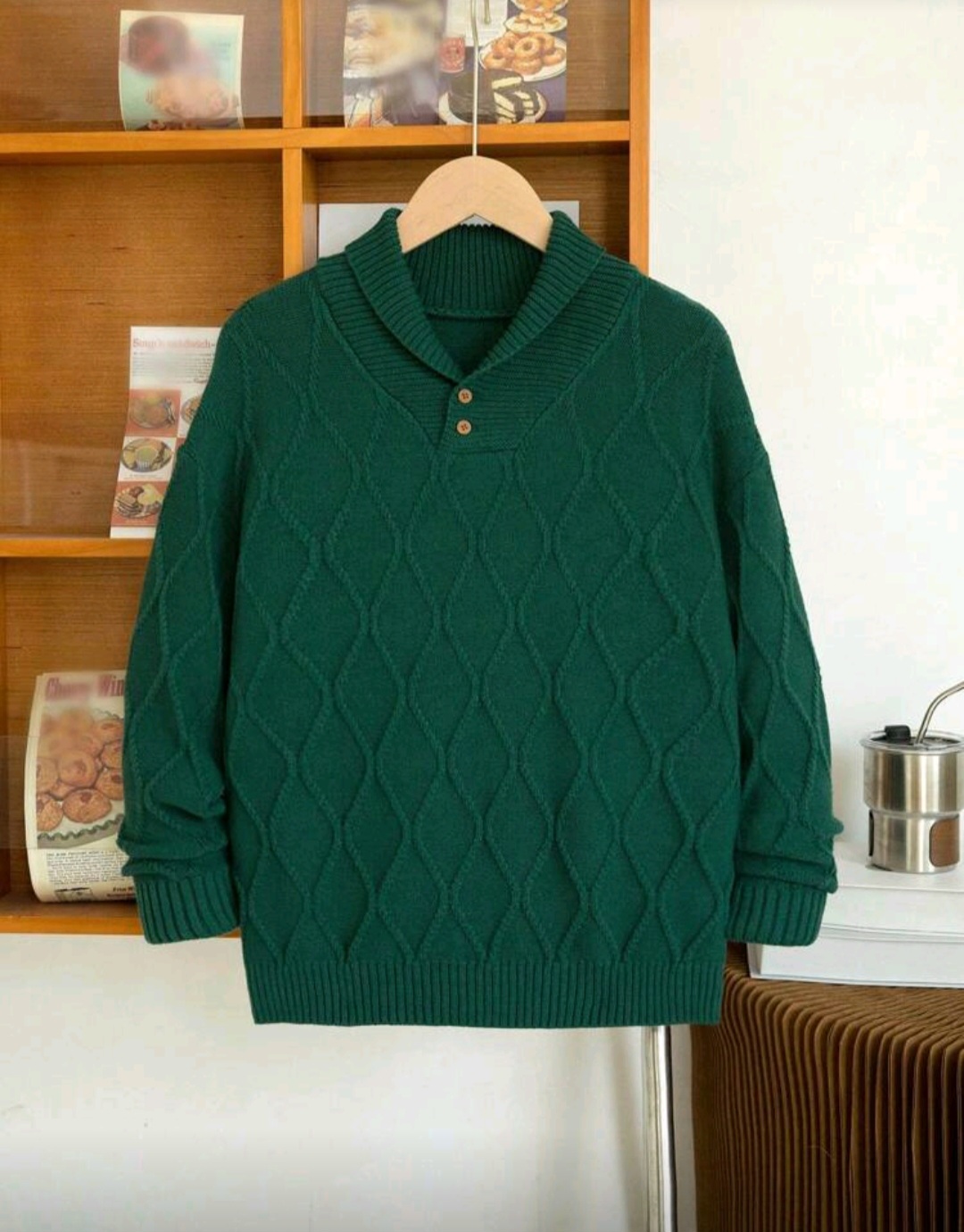 Screenshot_٢٠٢٥١١٢٤_٠٧٤٢٥١_SHEIN بلوفر فيروزي - الصورة 1